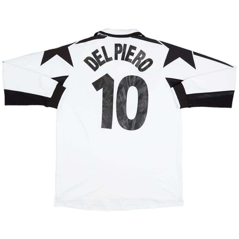 1998-99 Juventus Away L/S Shirt Del Piero #10 - 5/10 - (L)