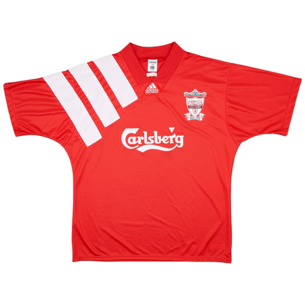 1992-93 Liverpool Centenary Home Shirt - 9/10 - (L/XL)