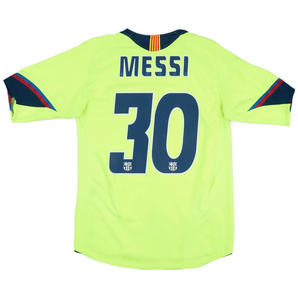 2005-06 Barcelona Away Shirt Messi #30 - 6/10 - (S)