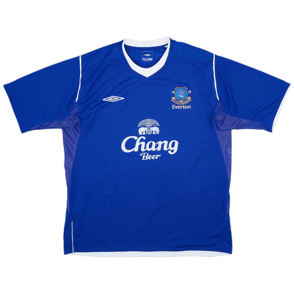 2004-05 Everton Home Shirt - 5/10 - (XXL)