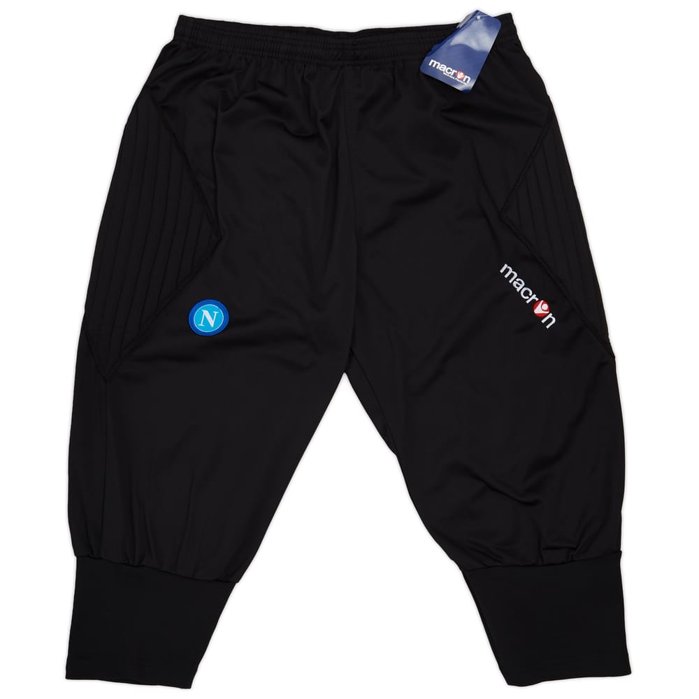 2012-13 Napoli Macron 3/4 GK Pants/Bottoms (XL)