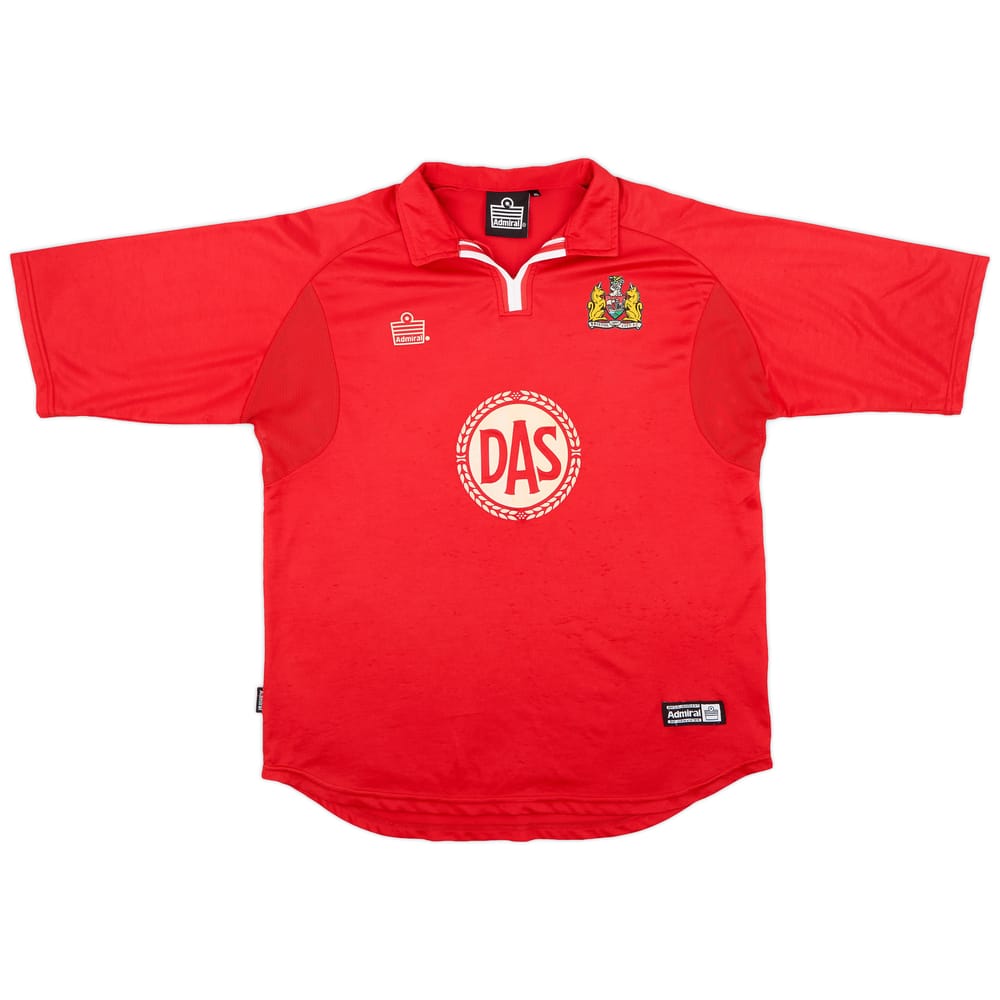 2001-02 Bristol City Home Shirt - 6/10 - (XL)