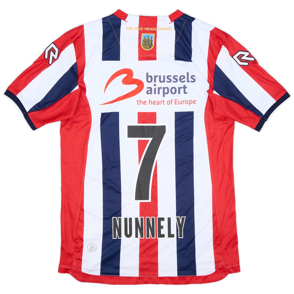 2019-20 Willem II Home Shirt Nunnely #7 - 8/10 - (S)