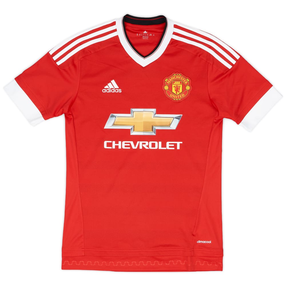 2015-16 Manchester United Home Shirt - 8/10 - (XS)