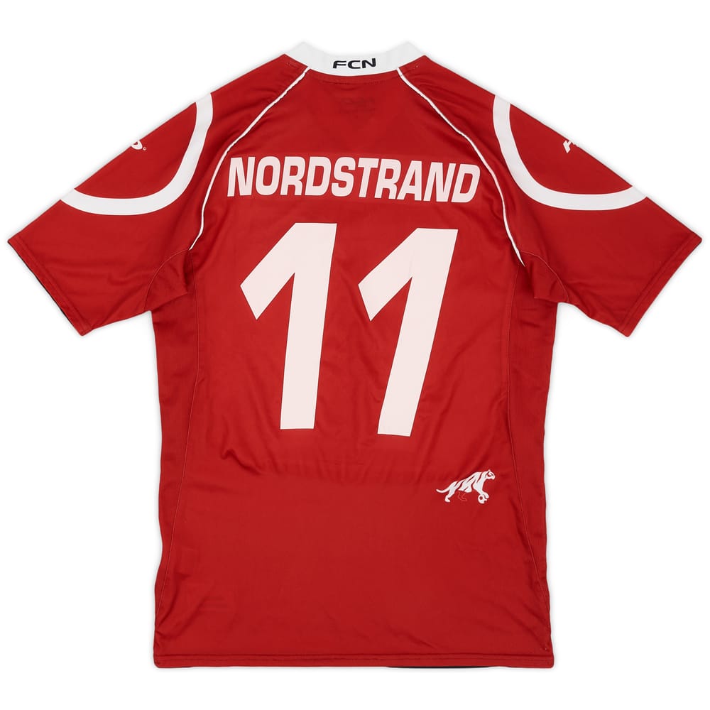 2010-11 Nordsjaelland Home Shirt Nordstrand #11 - 6/10 - (S)