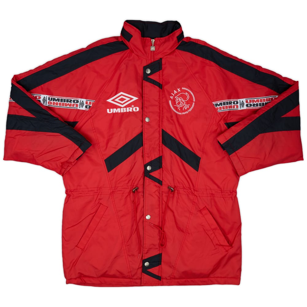 1994-95 Ajax Umbro Bench Coat - 8/10 - (L)