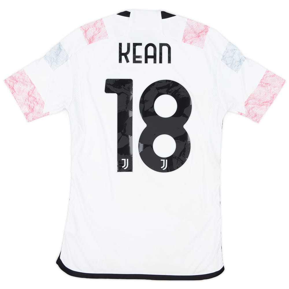 2023-24 Juventus Away Shirt Kean #18 - 5/10 - (XS)