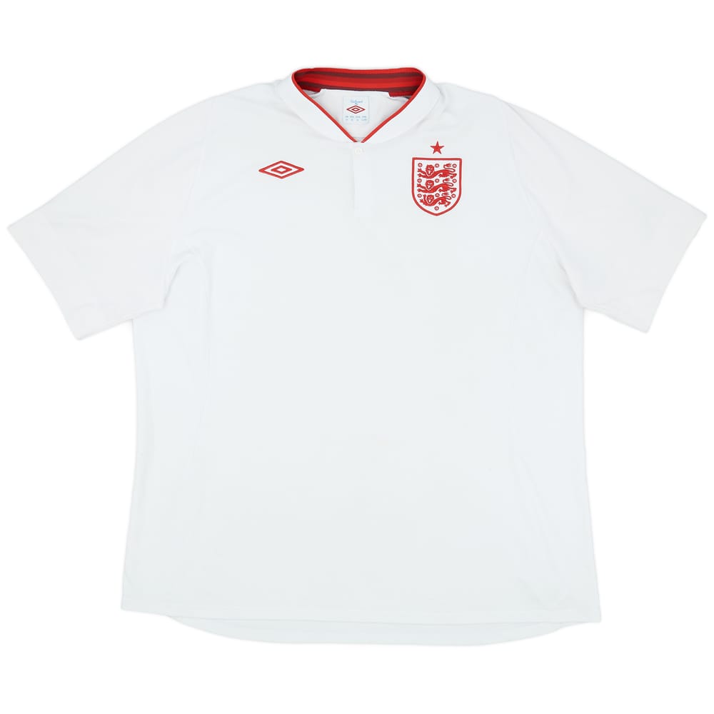 2012-13 England Home Shirt - 8/10 - (3XL)