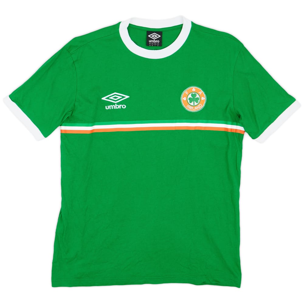 2016-17 Ireland Umbro Retro Cotton Tee - 9/10 - (M)