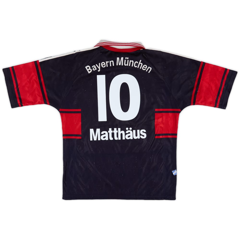 1997-99 Bayern Munich Home Shirt Matthaus #10 - 6/10 - (M)