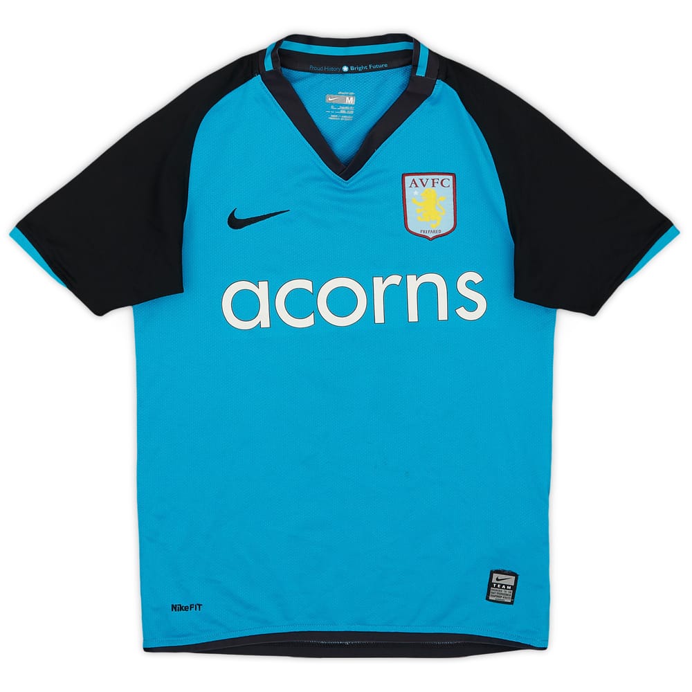 2008-09 Aston Villa Away Shirt - 7/10 - (M.Boys)