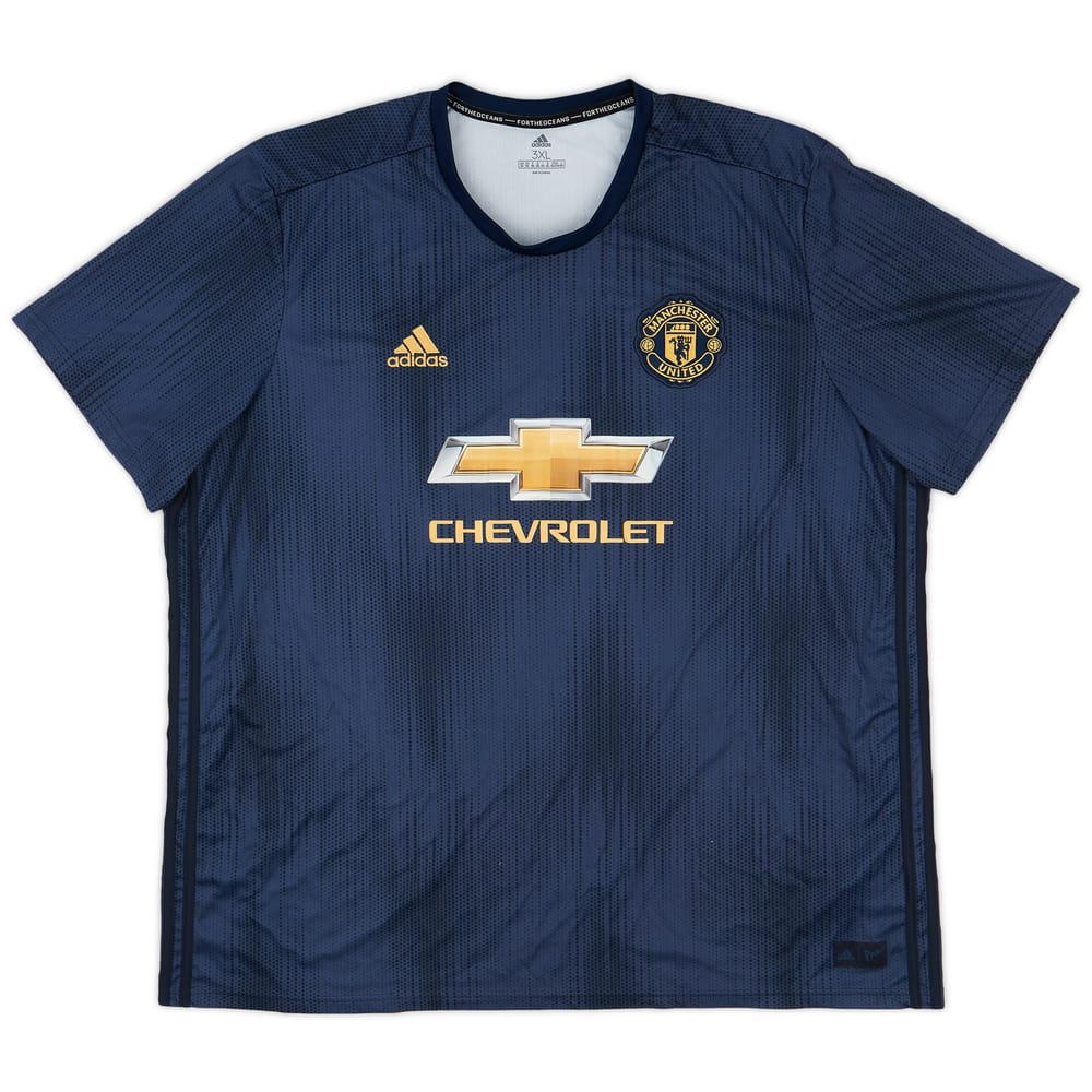 2018-19 Manchester United Third Shirt - 8/10 - (3XL)