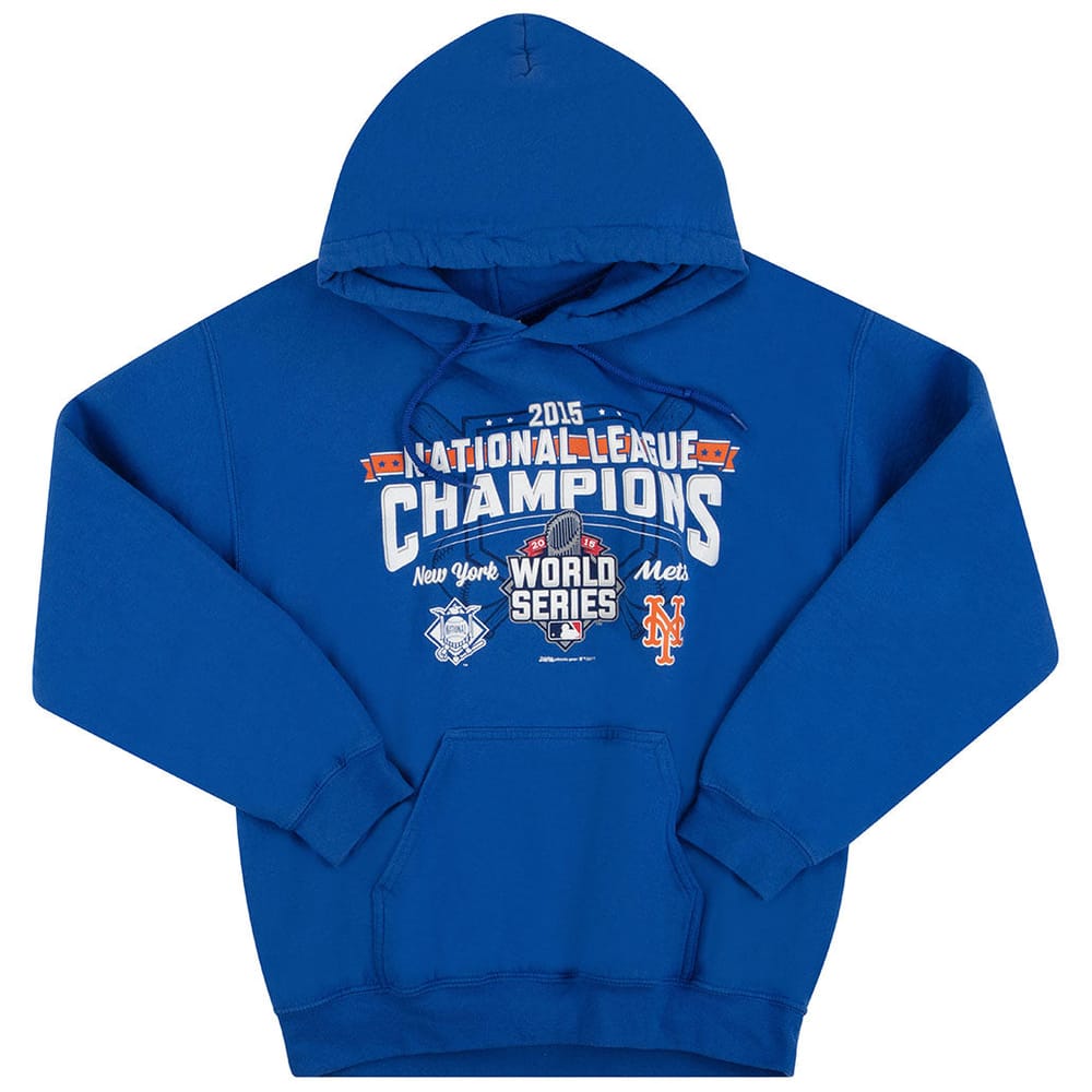2015 New York Mets National League Champions Hooded Sweat Top M