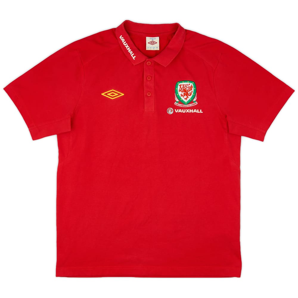 2012-13 Wales Umbro Polo Shirt - 9/10 - (L)
