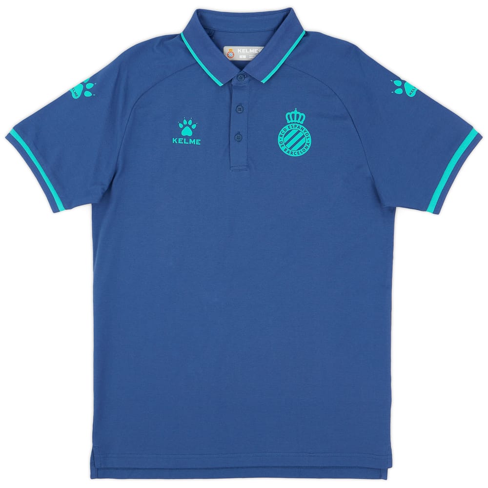 2021-22 Espanyol Kelme Polo T-Shirt (S)