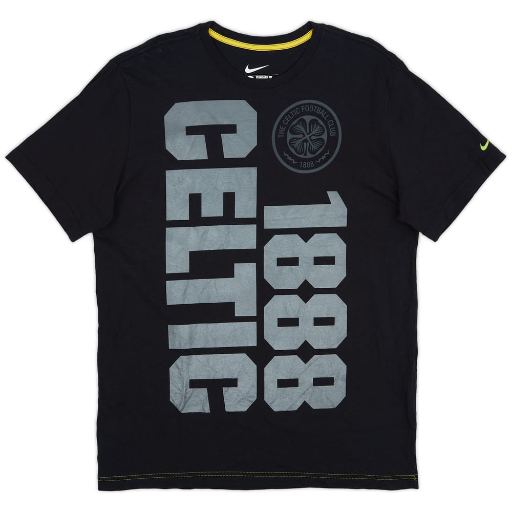 2011-12 Celtic Nike Graphic Tee - 9/10 - (XL)