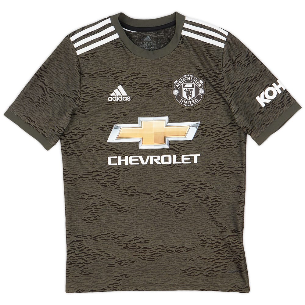 2020-21 Manchester United Away Shirt - 9/10 - (L.Boys)