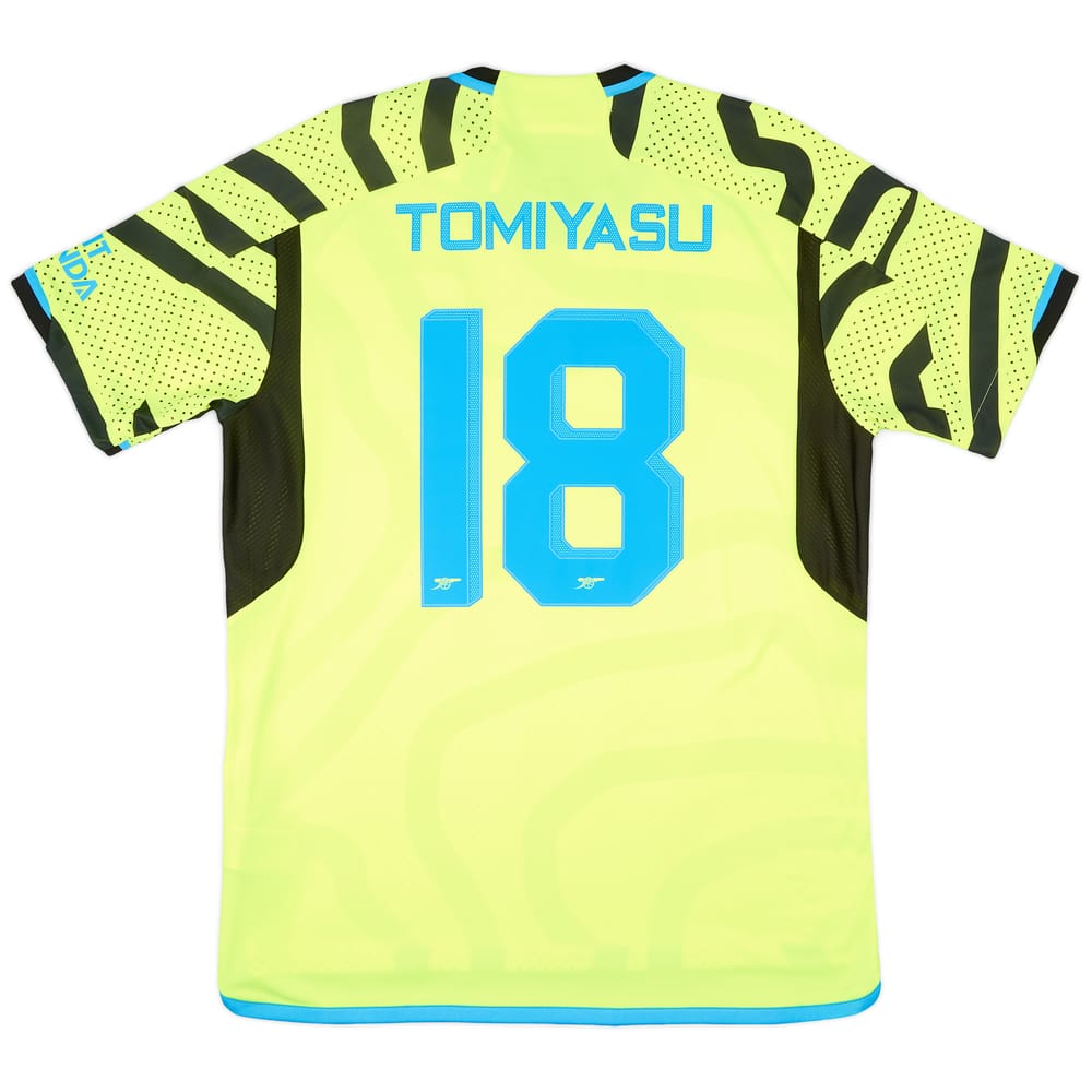 2023-24 Arsenal Away Shirt Tomiyasu #18