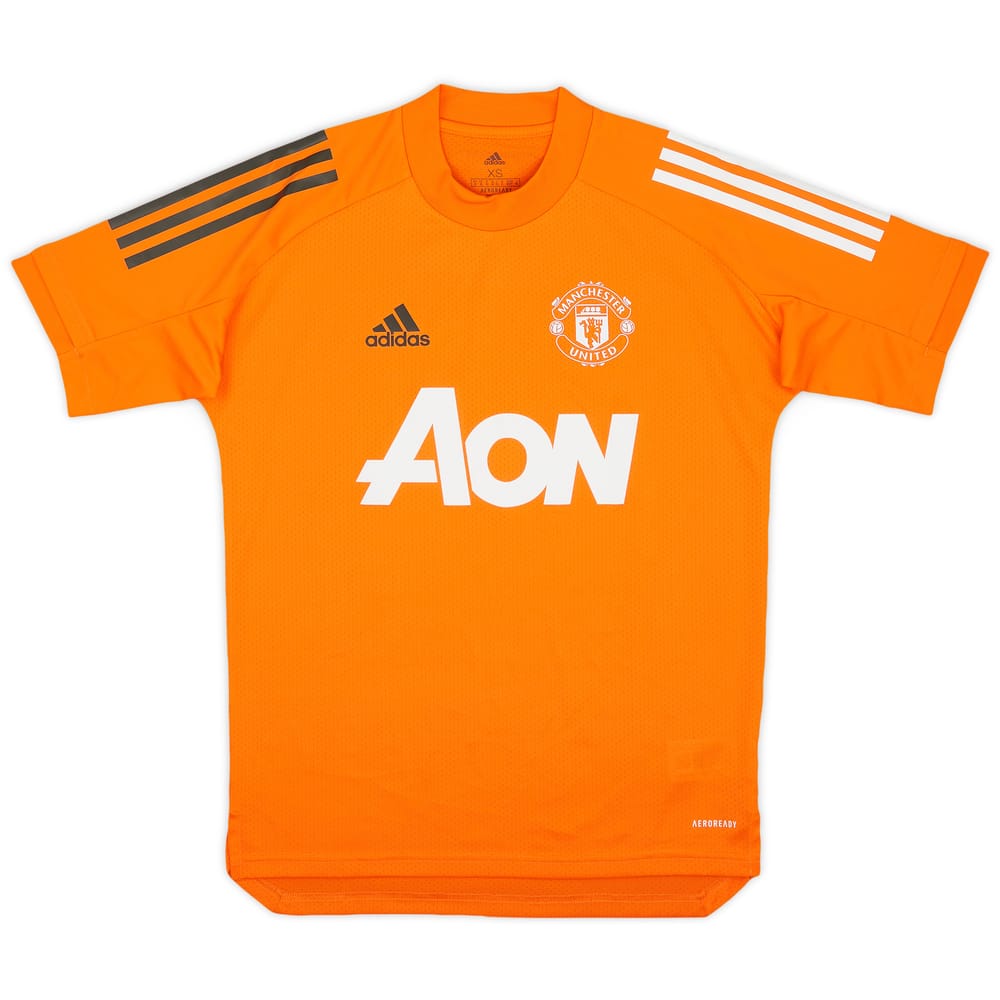 2020-21 Manchester United adidas Training Shirt - 8/10 - (XS)
