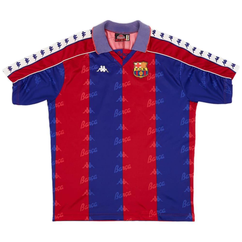 1992-95 Barcelona Home Shirt - 6/10 - (L)