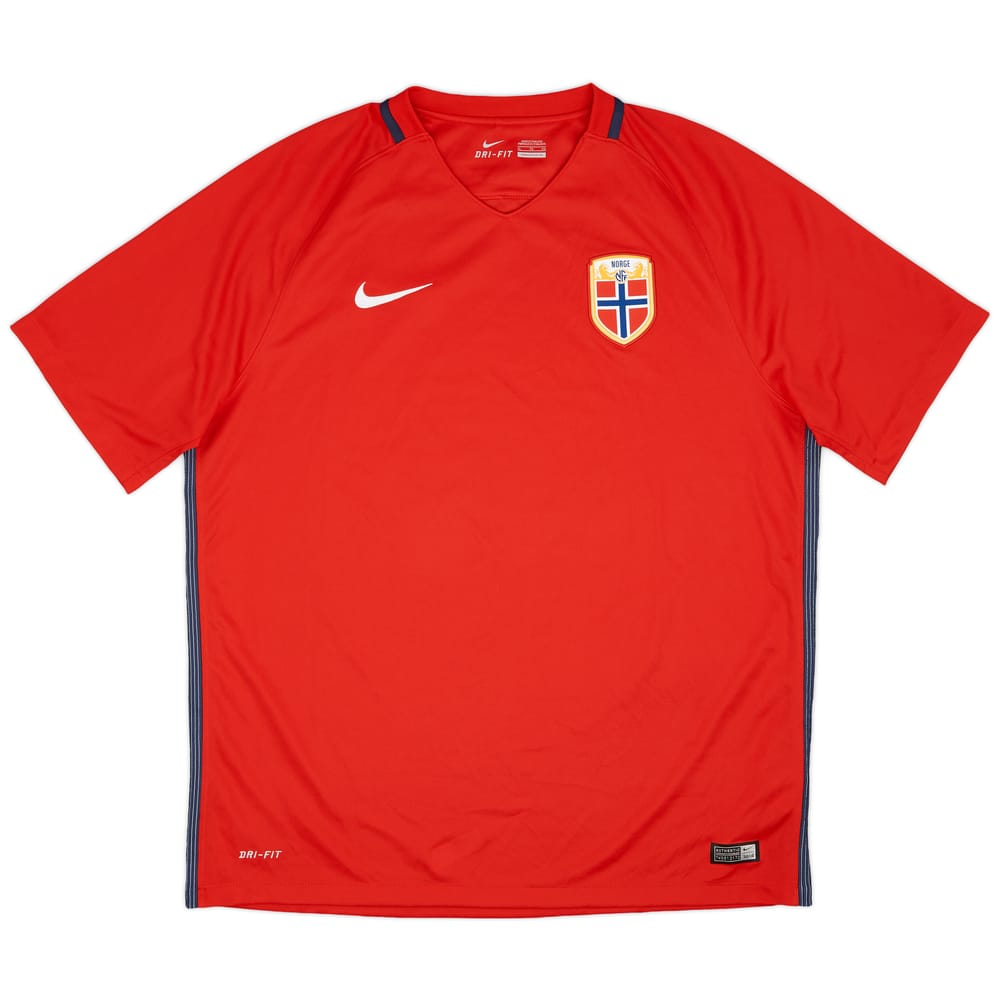 2016-18 Norway Home Shirt - 9/10 - (XL)