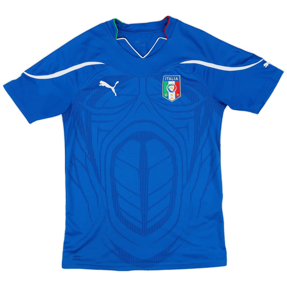 2010-12 Italy Home Shirt - 7/10 - (S)
