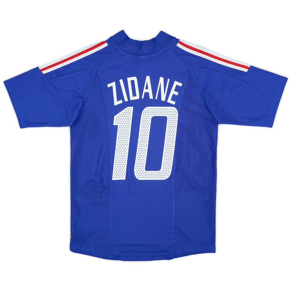 2002-04 France Home Shirt Zidane #10 - 5/10 - (S)