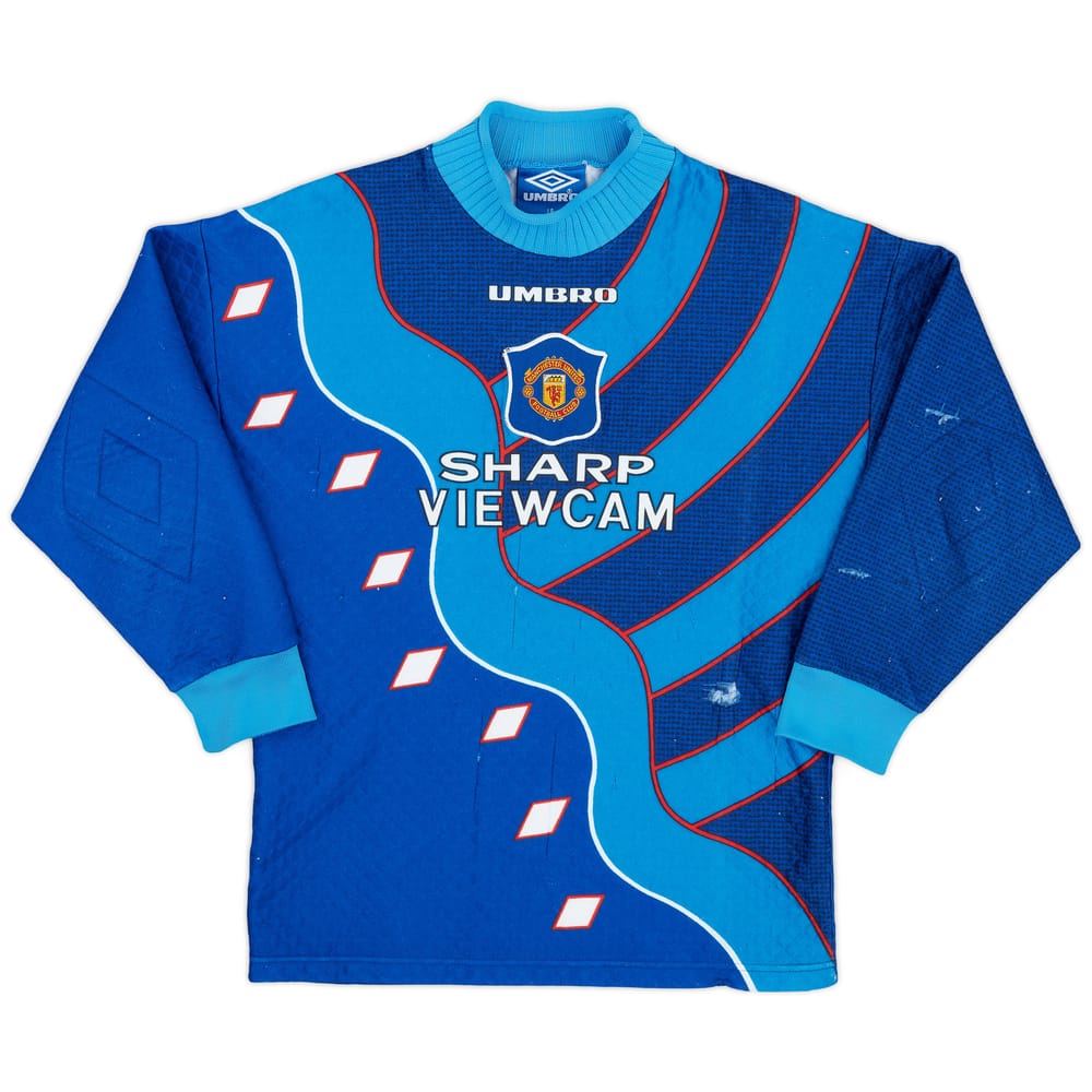 1994-97 Manchester United GK Third Shirt - 5/10 - (L.Boys)