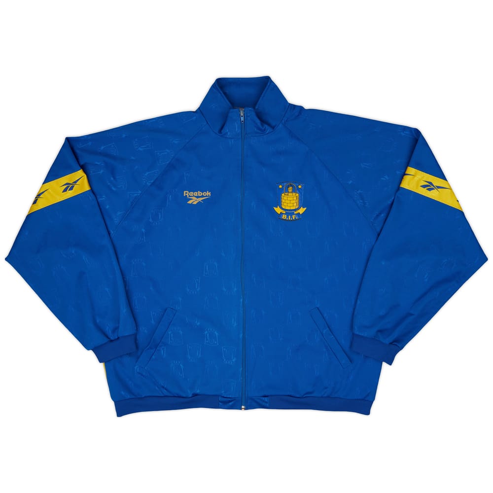 1995-96 Brondby Reebok Track Jacket - 8/10 - (XXL)