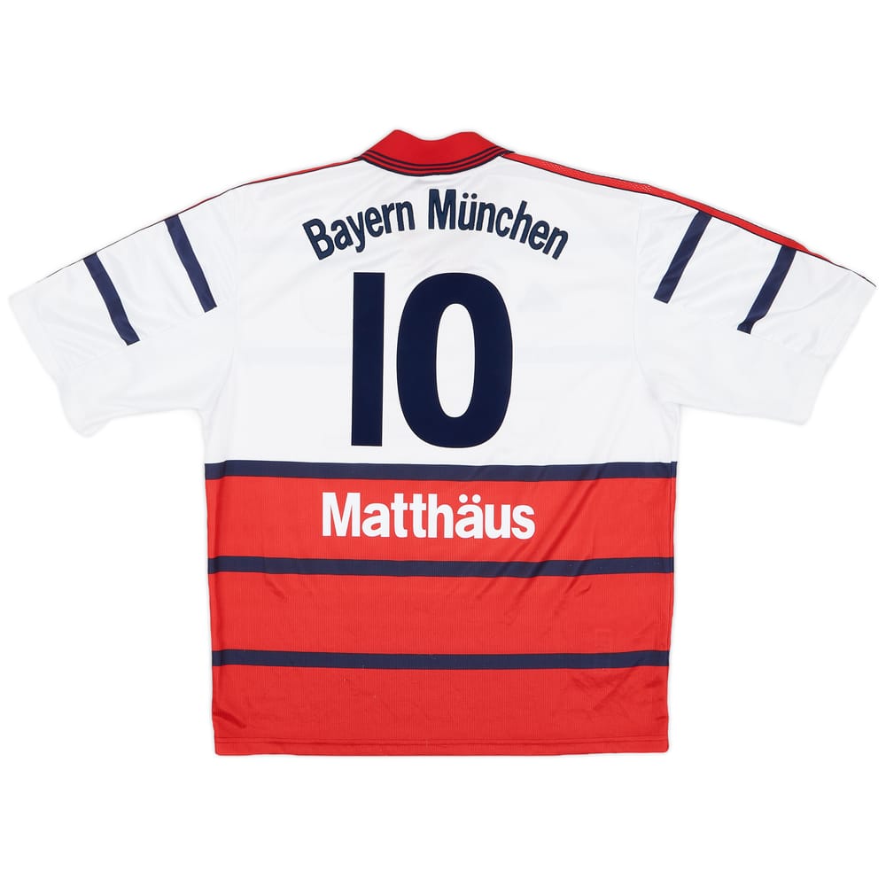 1998-00 Bayern Munich Away Shirt Matthaus #10 - 9/10 - (L)