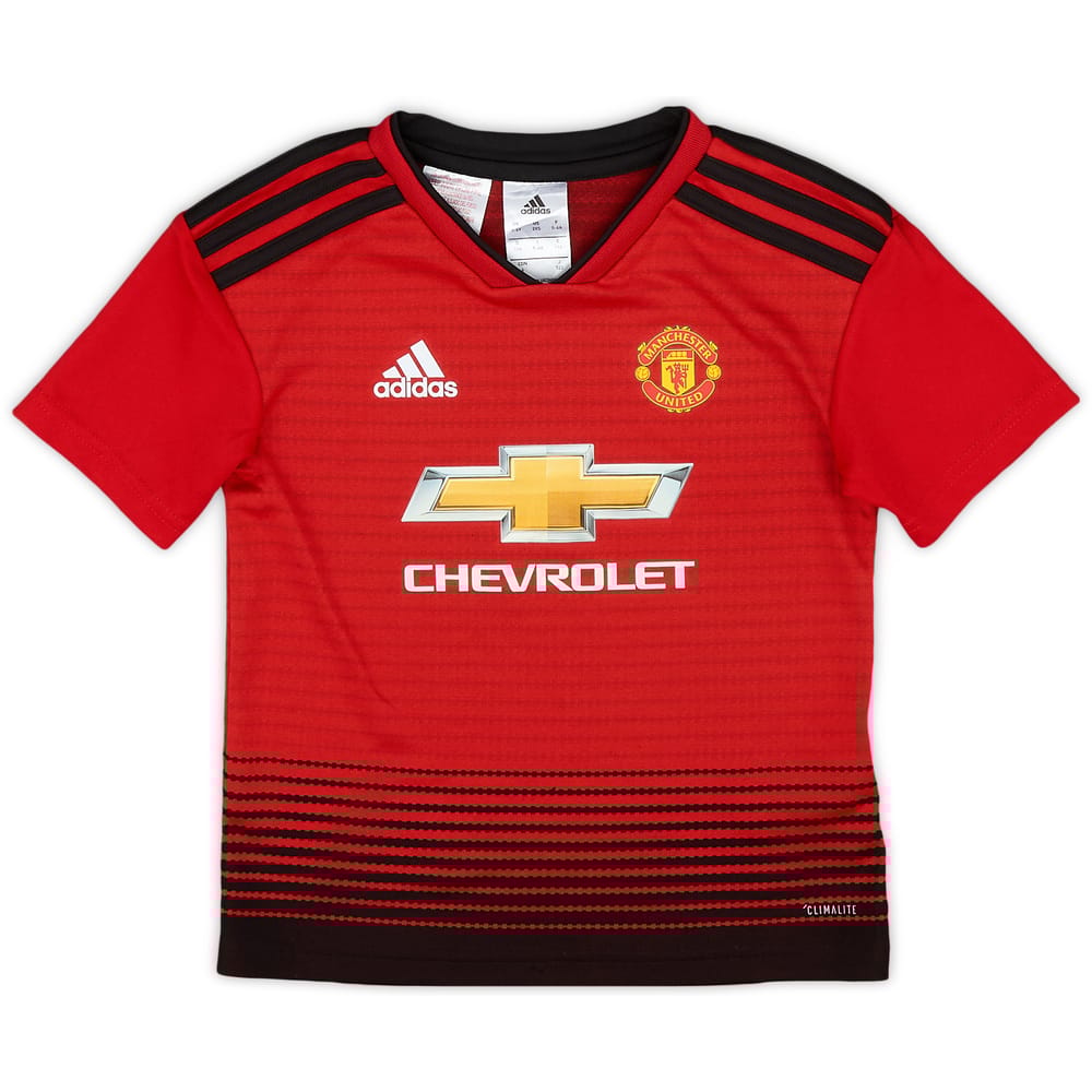 2018-19 Manchester United Home Shirt - 8/10 - (5-6 Years)