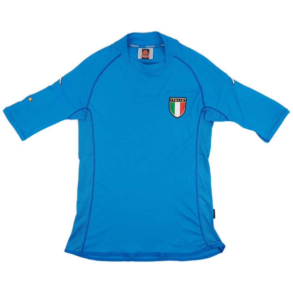 2002 Italy Basic Home Shirt - 8/10 - (S)