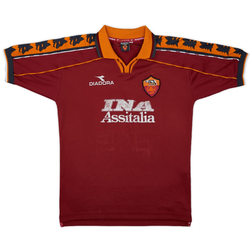 1998-99 Roma Home Shirt - 5/10 - (M)