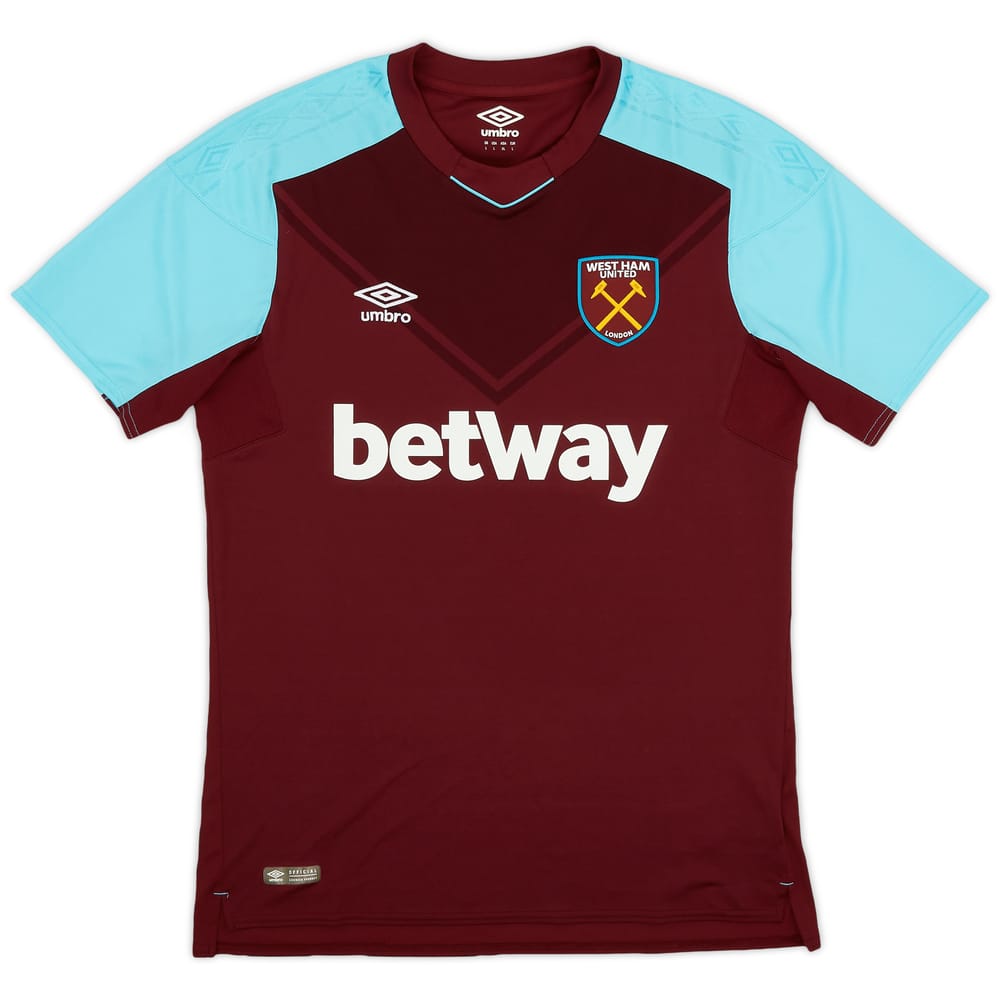 2017-18 West Ham Home Shirt - 8/10 - (L)
