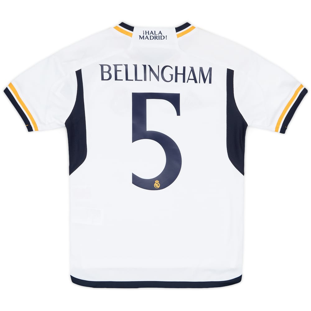 2023-24 Real Madrid Home Shirt Bellingham #5 (KIDS)