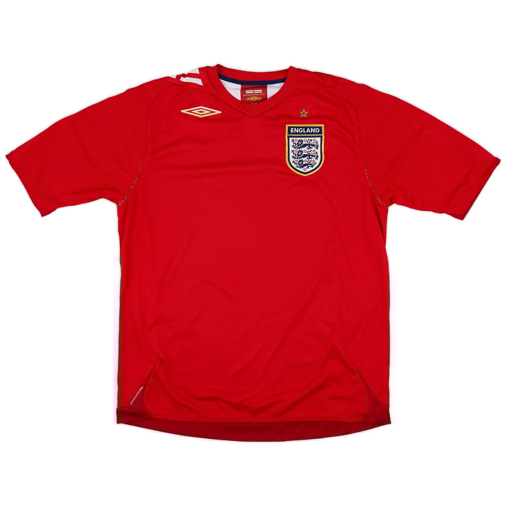 2006-08 England Away Shirt - 9/10 - (L)