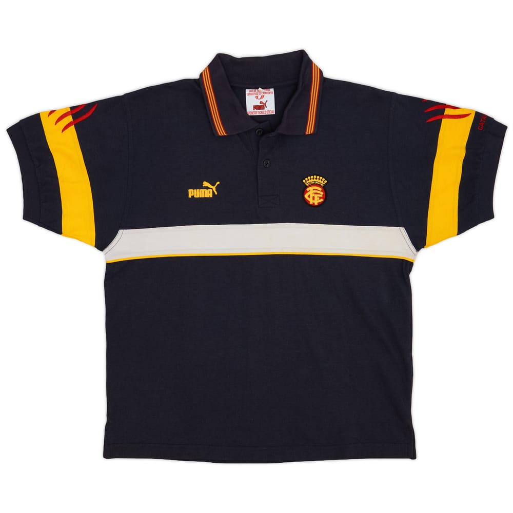2000-01 Catalunya Puma Polo Shirt - 8/10 - (S)
