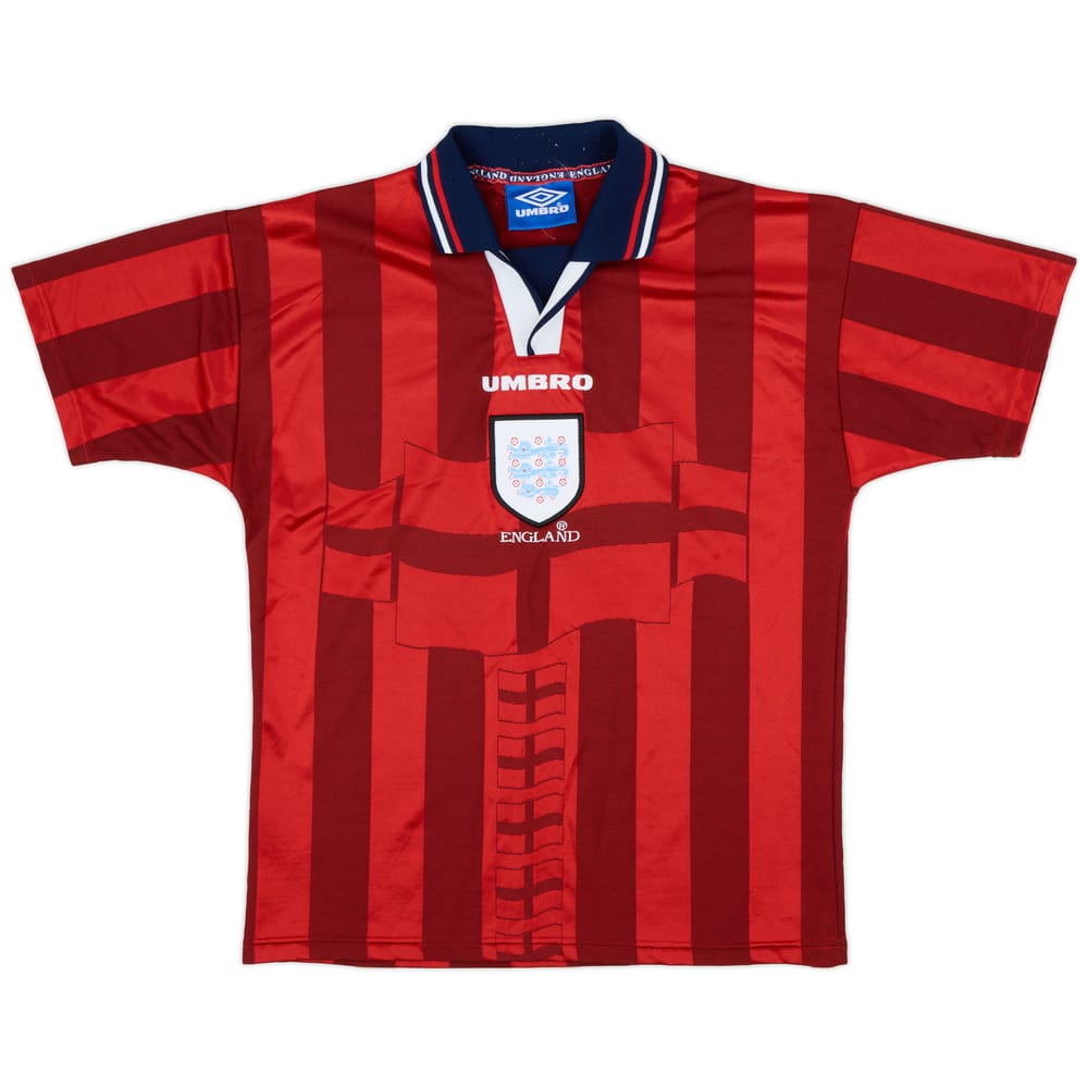 1997-99 England Away Shirt - 8/10 - (XL.Boys)