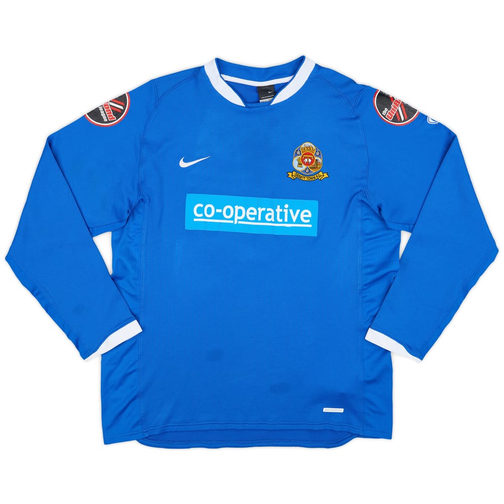 2006-07 Ossett Town Home L/S Shirt #3 - 6/10 - (XL)