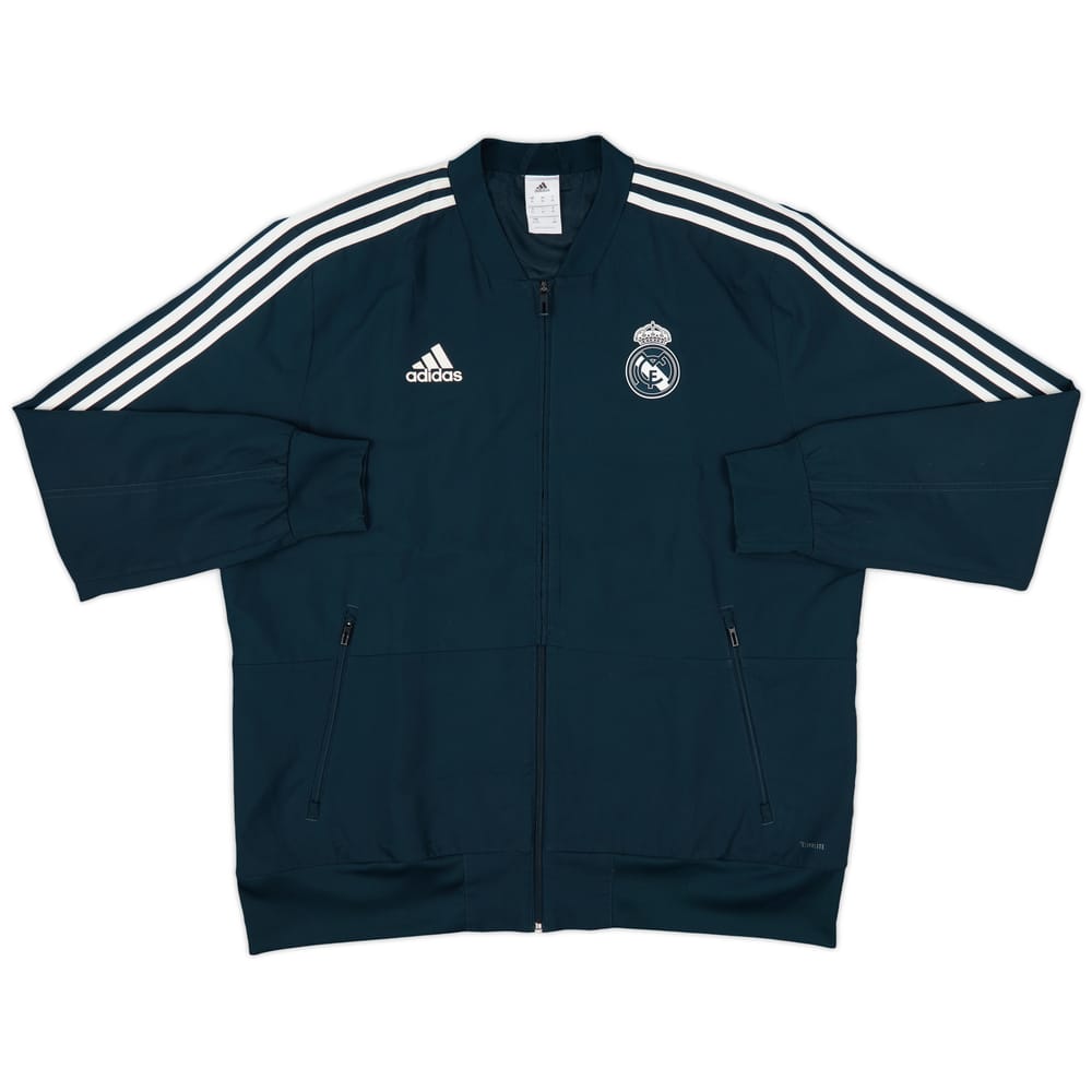 2018-19 Real Madrid adidas Track Jacket - 8/10 - (XL)