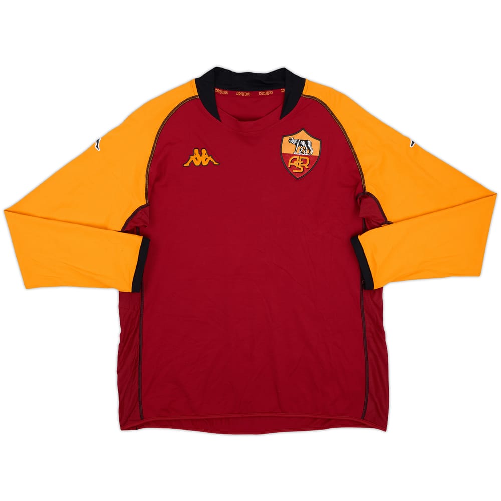 2002-03 Roma European Away L/S Shirt - 8/10 - (XXL)