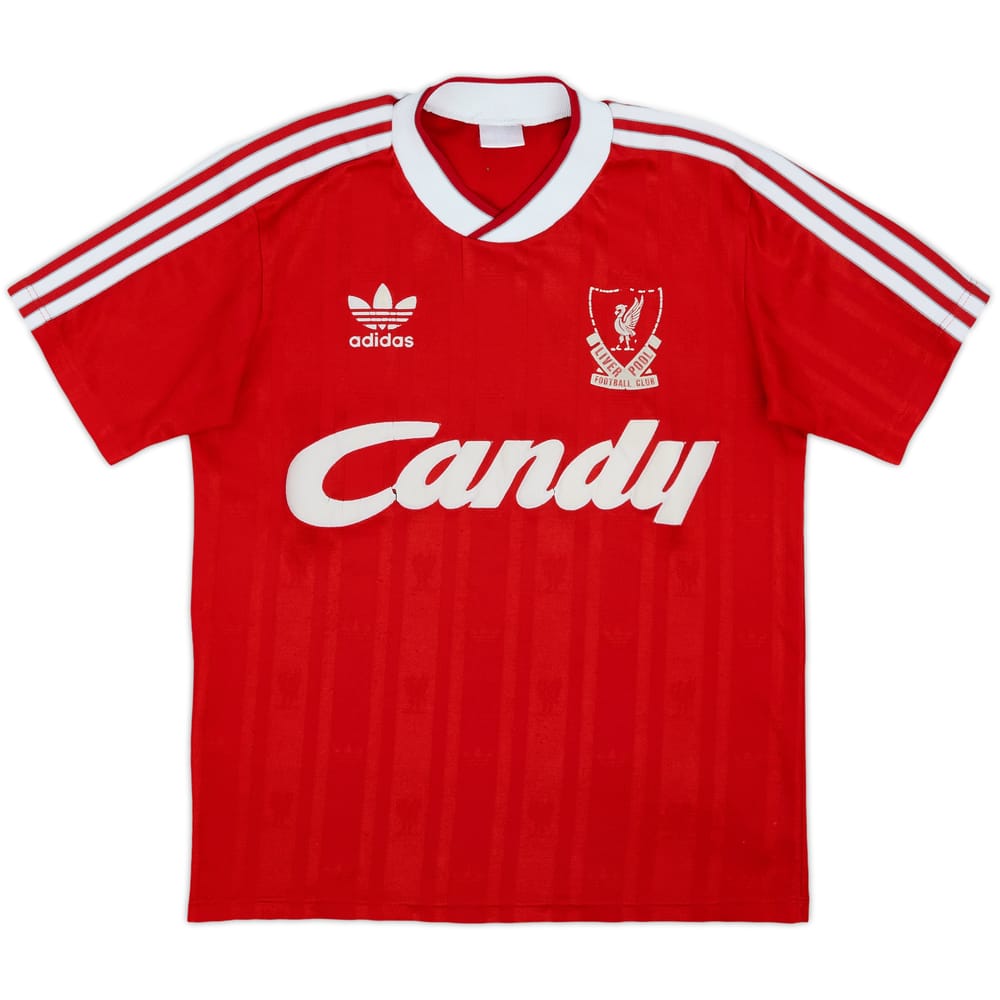 1988-89 Liverpool Home Shirt - 5/10 - (S)