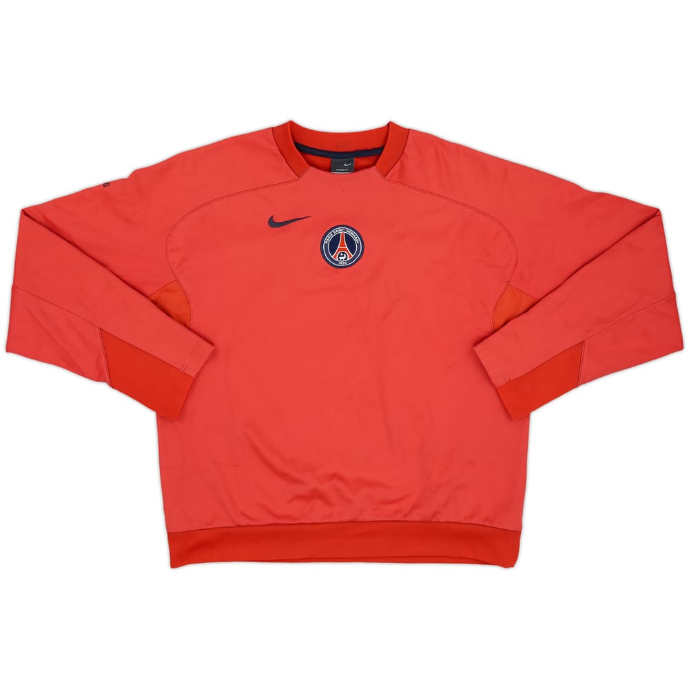 2005-06 Paris Saint-Germain Nike Sweat Top - 8/10 - (M)