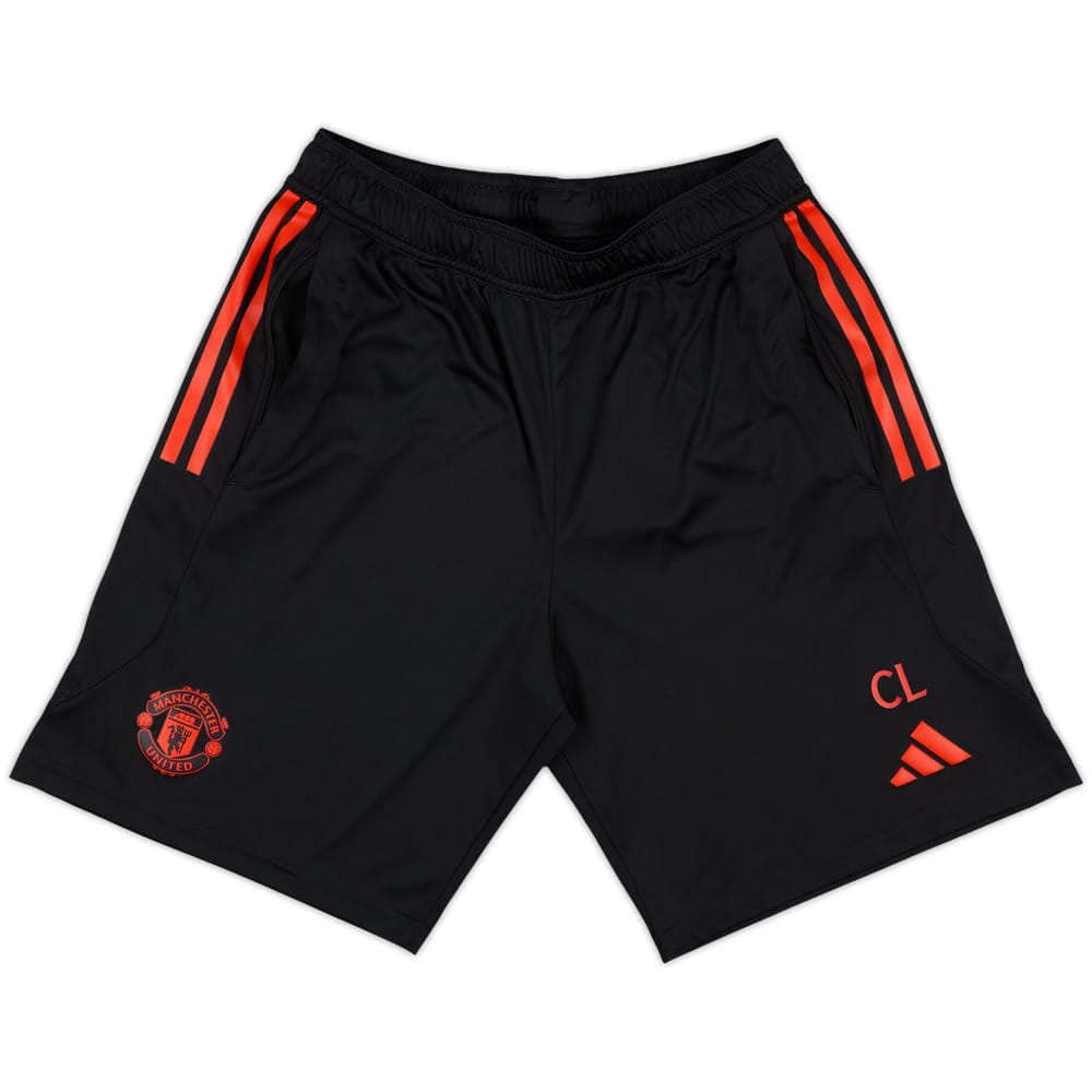 2023-24 Manchester United Staff Issue adidas Training Shorts 'CL' - 10/10 - (M)