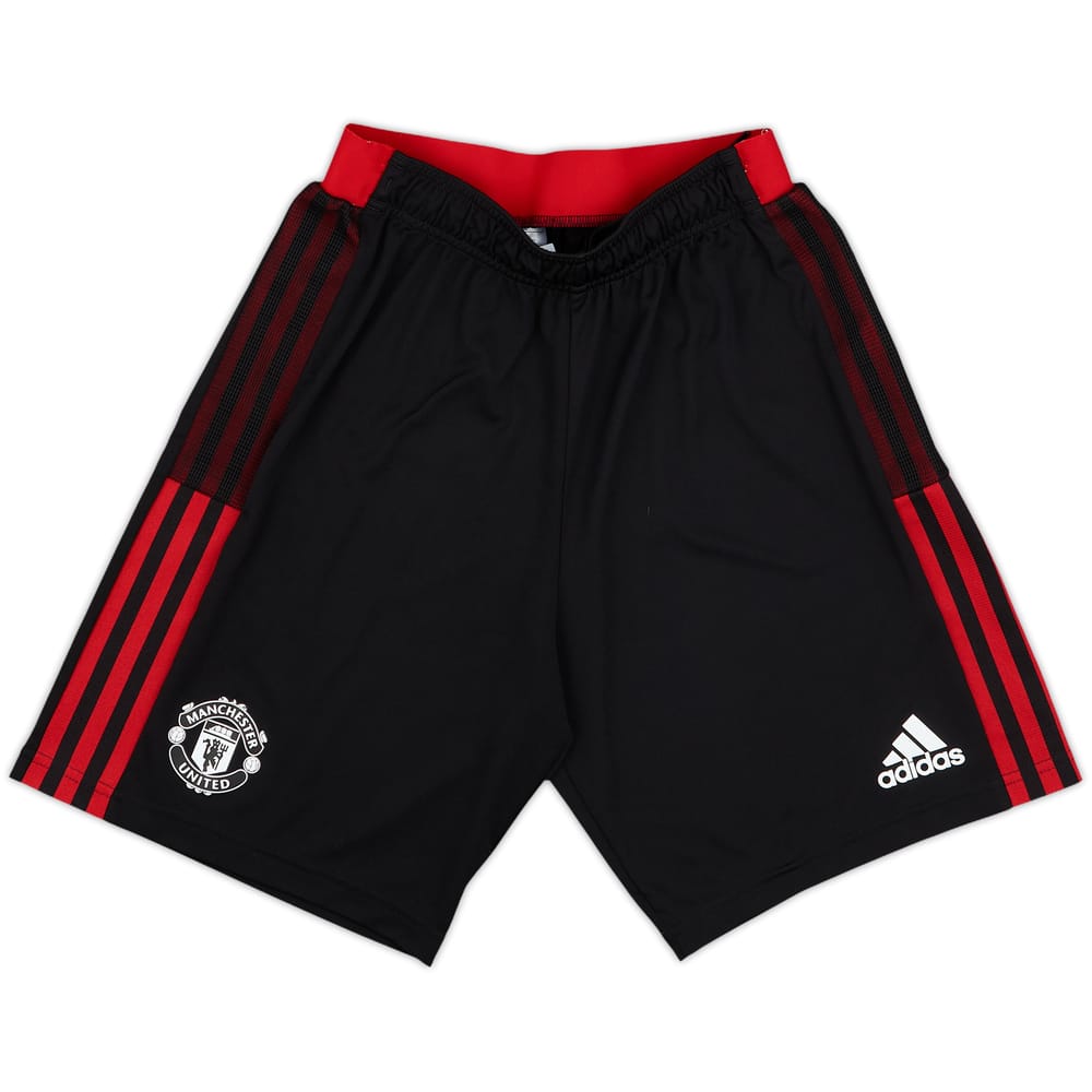 2021-22 Manchester United adidas Training Shorts - 10/10 - (S)