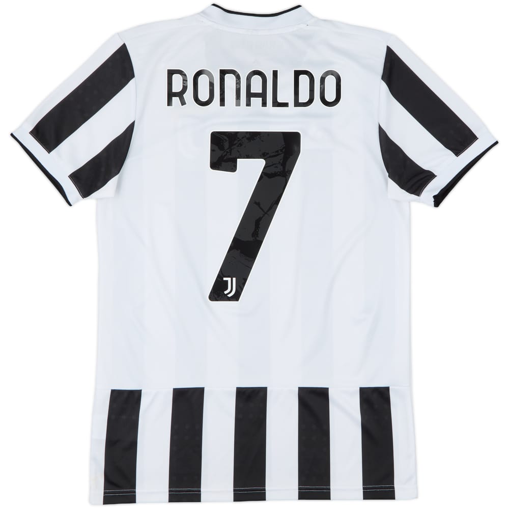 2021-22 Juventus Home Shirt Ronaldo #7 - 8/10 - (S)