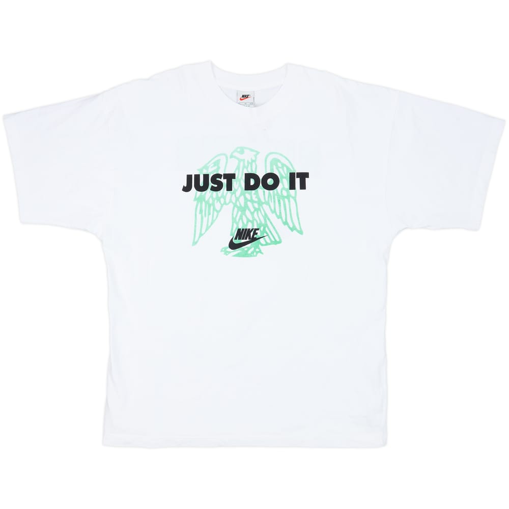 1996 Nigeria Nike Graphic Tee - 9/10 - (XL)
