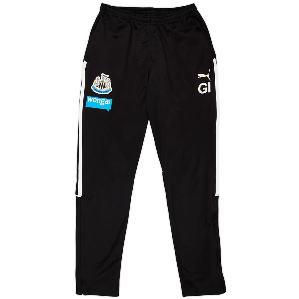 2013-14 Newcastle Staff Issue Puma Track Pants/Bottoms 'GI' - 7/10 - (L)