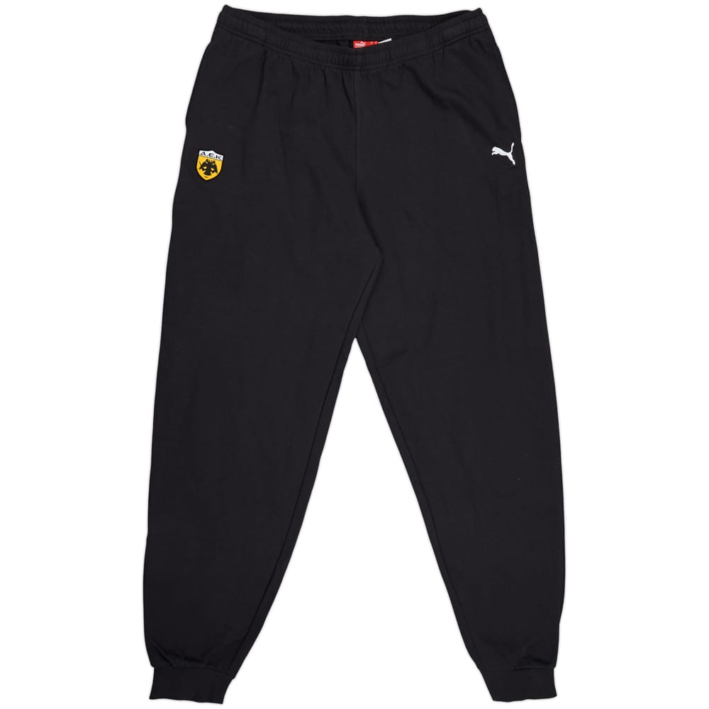 2011-12 AEK Athens Puma Track Pants/Bottoms - 8/10 - (XL)