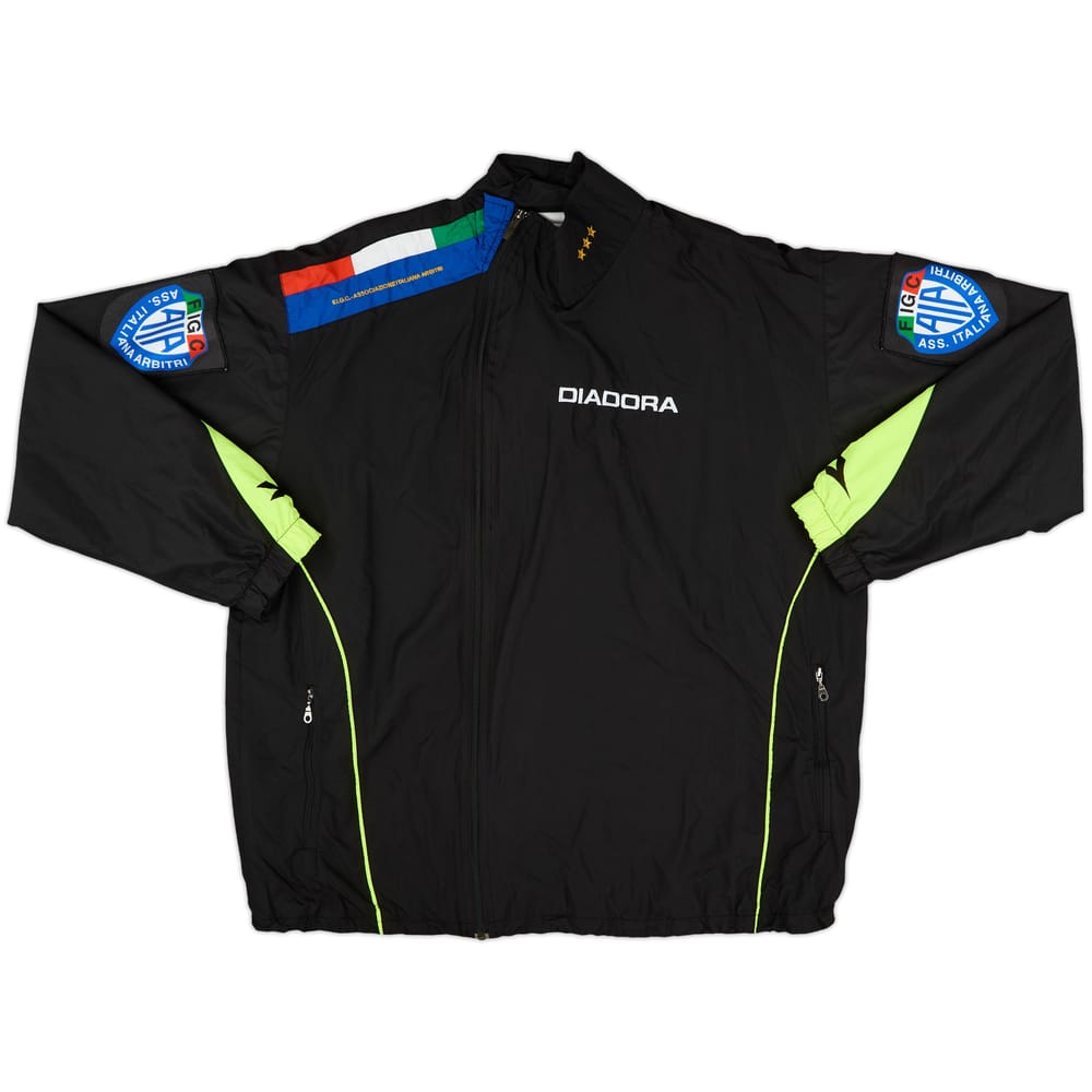 2000s Italy Diadora Referee Track Jacket - 8/10 - (L)